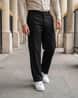 Buy Shein Black Trousers & Pants for Men - Image 1