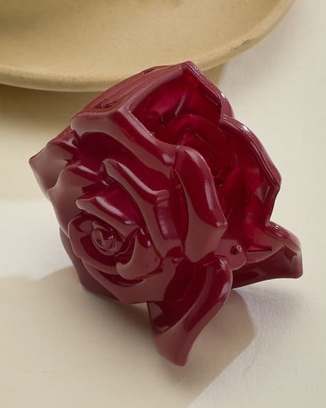 Shein Women Rose Design Hair Claw Clip