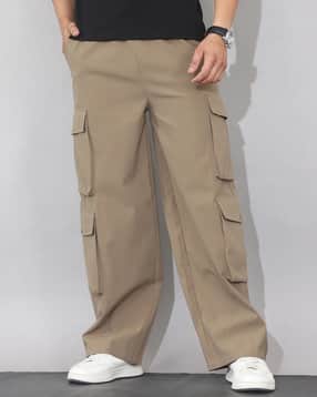 Shein Low Rise Elasticated Drawstring Waist Cargo Pant-picture-12