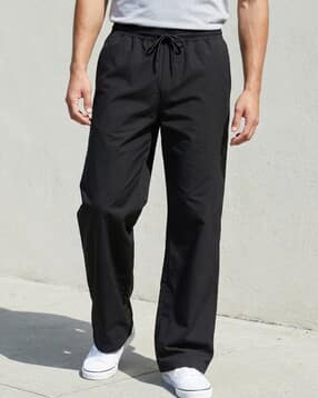 Shein Elasticated Drawstring Waist Patch Detail Pant-picture-20