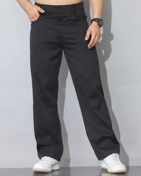 Shein Full Length Fly With Button Closure Pant-picture-17