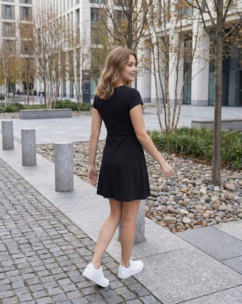 shein little black dress Buy Dresses for Women by Online pixie dress Tie Back Maxi Dress, Size:US24+
