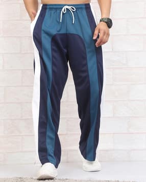 Shein Elasticated Drawstring Waist Colour Blocked Trackpant-picture-36