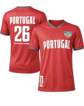 Shein X FIFA World Cup 2026 Portugal Back Print Jersey-picture-28