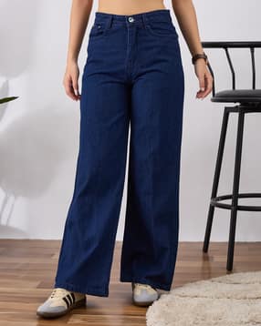 Shein Full Length Fly With Button Closure Light Wash Jeans-picture-21
