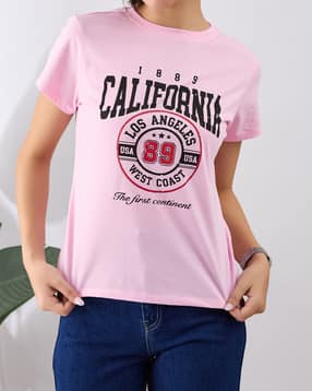 Shein Short Sleeve Typographic Chest Print Crew Tshirt-picture-21
