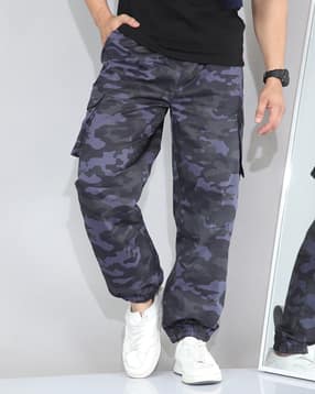 Shein Ankle Length Camouflage All Over Print Joggers-picture-16