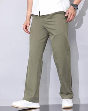 Shein Full Length Low Rise Semi Elasticated Waist Pant-picture-41