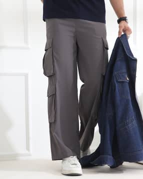 Shein Low Rise Elasticated Drawstring Waist Cargo Pant-picture-36