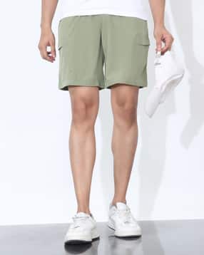 Shein Low Rise Elasticated Waist Athletic Shorts-picture-27