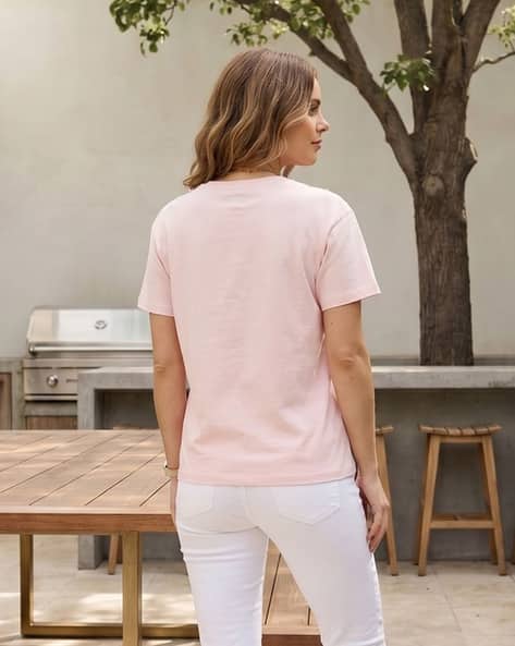 Buy Pink Tops for Women by Shein Online | sheinindia.in