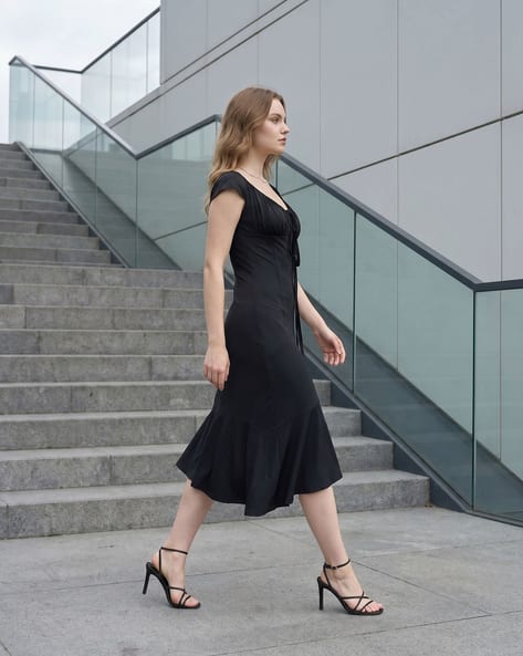 Buy Black Dresses for Women by Shein Online