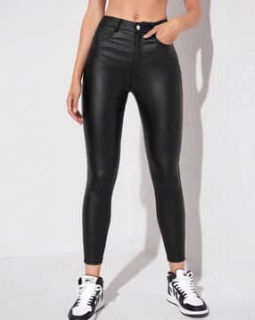Shein Ankle Length Fly With Button Closure Pant-picture-52