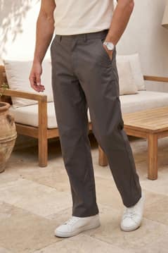 Shein Full Length Semi Elasticated Waist Panelled Pant-picture-30