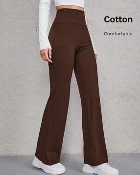 Shein High Rise Full Length Wide Flexi Waist Pant-picture-46