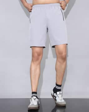 Shein Low Rise Elasticated Waist Athletic Shorts-picture-50