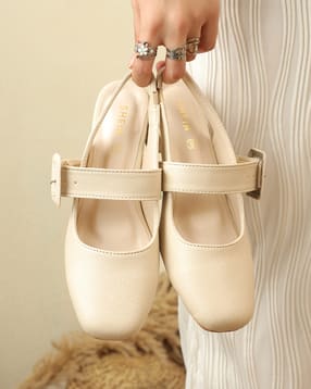Shein Women Square Toe Mary Jane Style Block Heel Sandals-picture-13