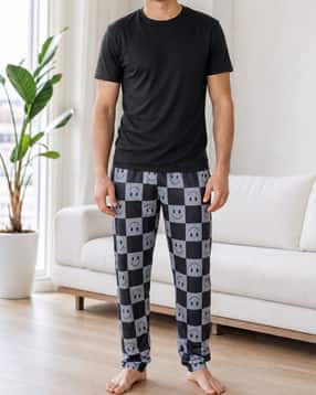 Shein Short Sleeve Crew Tshirt & Trackpant Lounge Sets-picture-15
