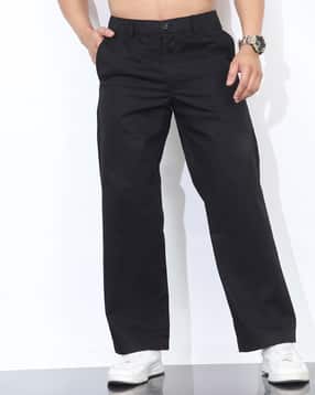 Shein Ankle Length Elasticated Waist Buttoned Pant-picture-39
