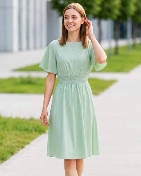 Buy Mint Green Dresses for Women by Shein Online