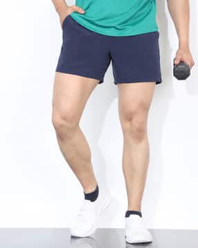 Shein Elasticated Waist Athletic Shorts With Pockets-picture-17