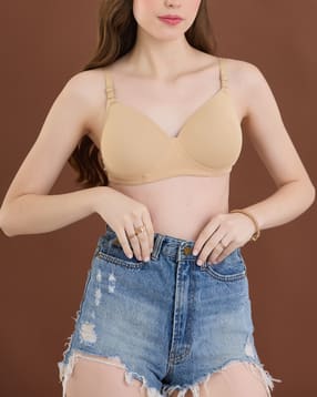 Shein Adjustable Spaghetti Strap Padded Everyday Bra-picture-23
