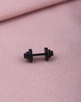 Shein Men Dumbbell Shape Push Back Closure Studs-picture-25