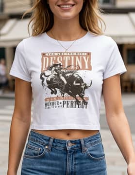 Shein Short Sleeve Graphic Chest Print Crew Tshirt-picture-24