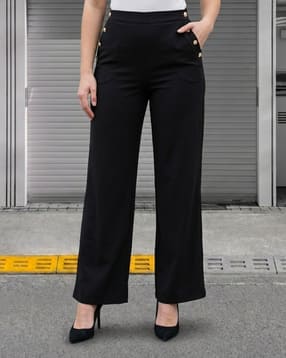 Shein Full Length Semi Elasticated Waist Palazzo-picture-36