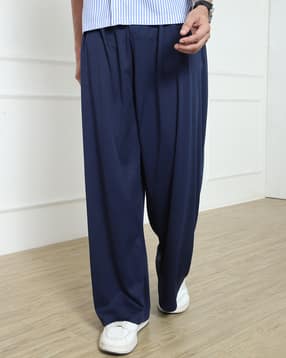 Shein Low Rise Full Length Metal Eyelet Detail Pleated Pant-picture-50