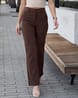 Buy Shein Women Brown Trousers - Image 1