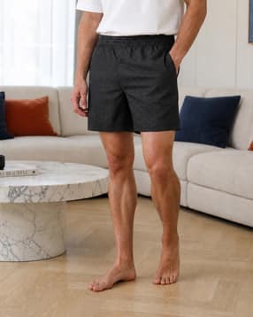 Shein Men Elasticated Waist Geometric Print Boxer-picture-16