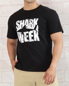 Shein Men Short Sleeve Typographic Chest Print Crew Tshirt-picture-46