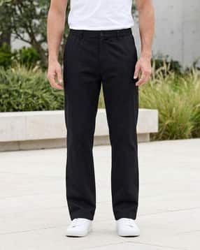 Shein Low Rise Full Length Elasticated Waist Buttoned Pant-picture-11