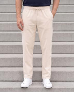 Shein Men Ankle Length Elasticated Drawstring Waist Pant-picture-45