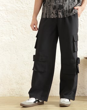 Shein Men Elasticated Drawstring Waist Toggle Detail Cargo Pant-picture-46