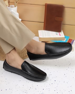 Shein Men Slip On Textured Loafer Style Casual Shoes-picture-52