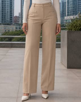 Shein Women Full Length Dart Detail Pintuck Pants-picture-32