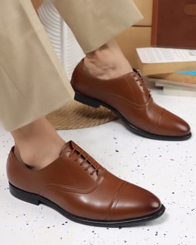 Shein Men Lace Fastening Almond Toe Oxford Shoe-image-20
