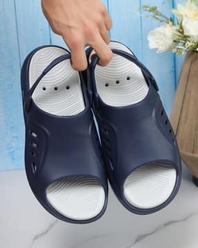 Shein Men Side Cut Out Open Toe Sling-Back Clogs-picture-21