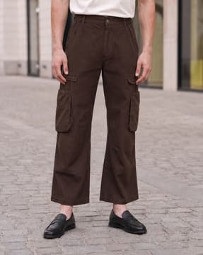 Shein Shein Men Semi Elasticated Waist Panelled Cargo Pant