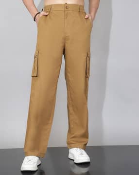 Shein Men Full Length Semi Elasticated Waist Cargo Pant-picture-16