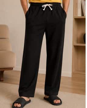 Shein Men Full Length Elasticated Drawstring Waist Track Pant-picture-29