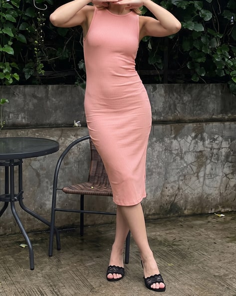Buy Pink Dresses for Women by Shein Online