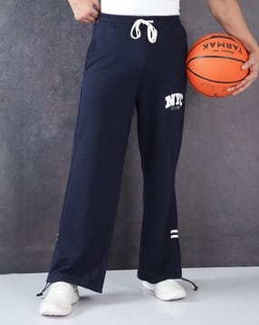 Shein Men Full Length Typographic Placement Print Trackpant-picture-46