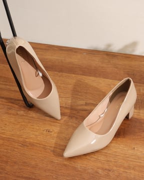 Shein Shein Women Pointed Toe Slip-On Pump Heels