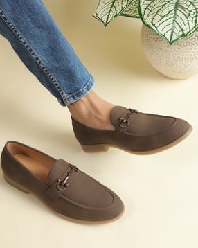 Shein Men Slip-On Horsebit Buckle Strap Loafers-picture-39