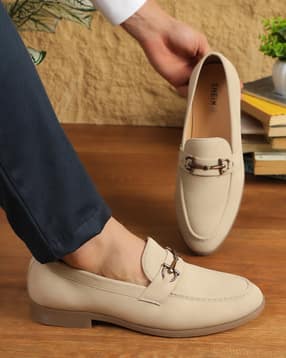 Shein Men Slip-On Horsebit Buckle Strap Loafers-picture-33