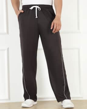 Shein Men Full Length Low Rise Contrast Piping Trackpant-picture-19