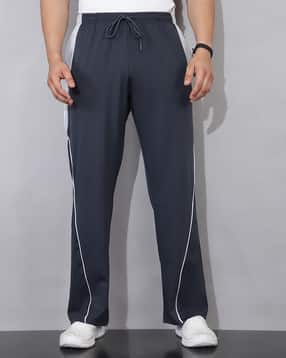 Shein Men Elasticated Drawstring Waist Contrast Piping Track Pant-picture-20
